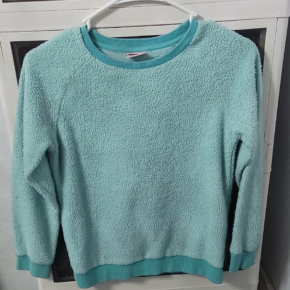 Cozy Aqua Sweater